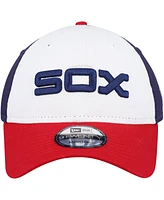 Men's New Era White Chicago White Sox Logo Replica Core Classic 9TWENTY Adjustable Hat