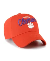 Women's '47 Brand Orange Clemson Tigers Phoebe Clean Up Adjustable Hat