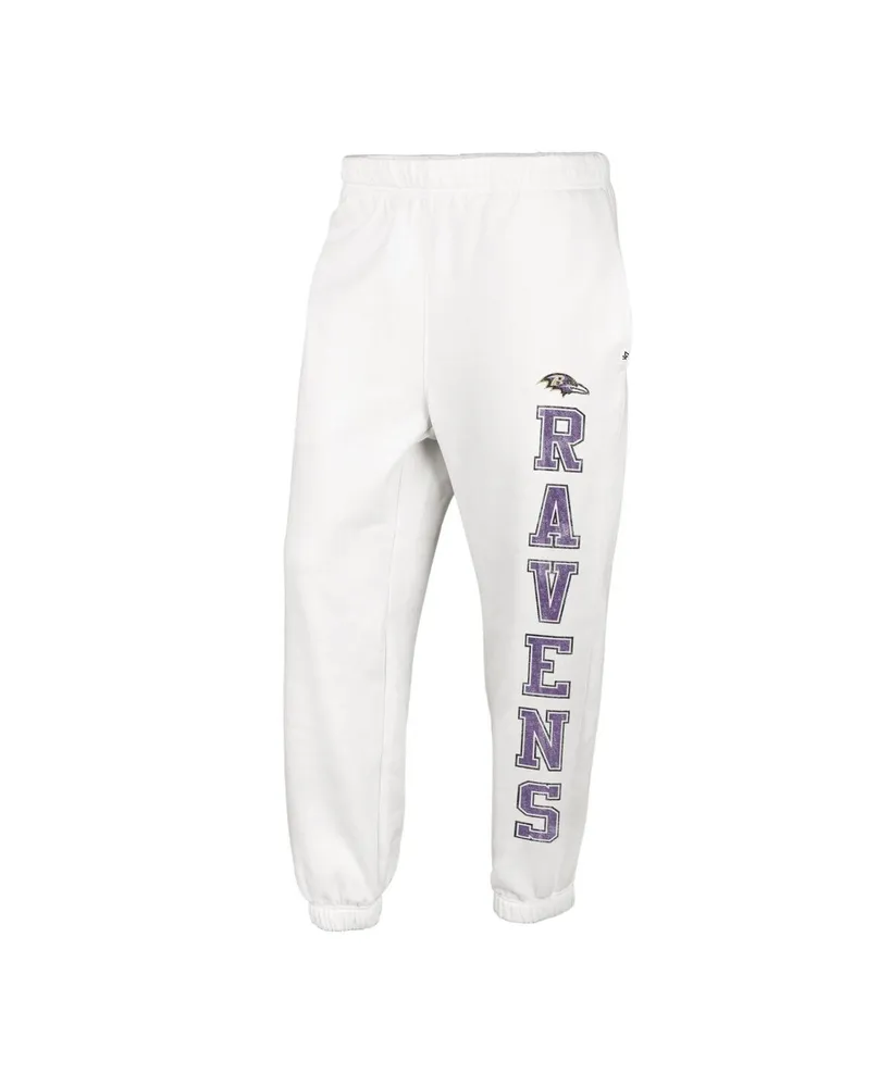 Women's '47 Brand Oatmeal Baltimore Ravens Harper Joggers