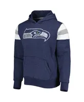 Men's '47 Brand College Navy Seattle Seahawks Premier Nico Pullover Hoodie