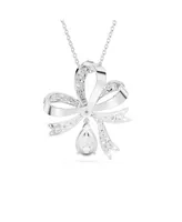 Swarovski Crystal Bow Large Volta Pendant Necklace