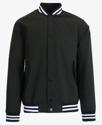 Spire By Galaxy Men's Lightweight Varsity Jacket