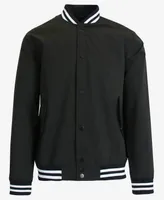 Spire By Galaxy Men's Lightweight Varsity Jacket