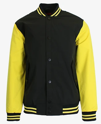 Spire By Galaxy Men's Lightweight Varsity Jacket