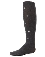 MeMoi Girls Shimmering Star-Gazer Opaque Tights