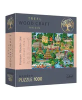 Trefl Wood Craft 1000 Piece Wooden Puzzle - France - Famous Places