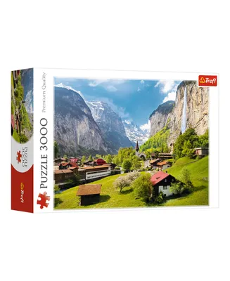 Trefl Red 3000 Piece Puzzle- Lauterbrunnen, Switzerland