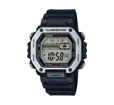 Casio Men's Digital Resin Watch 47.2mm