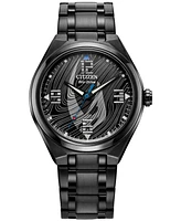 Citizen Eco-Drive Men's Star Wars Mandalorian Black Stainless Steel Bracelet Watch 42mm