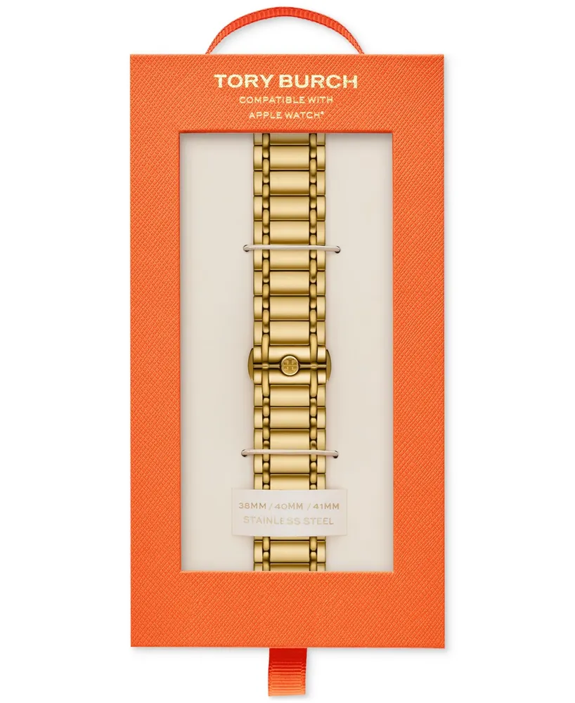 Tory Burch Women's The Miller Gold-Tone Stainless Steel Link Bracelet For Apple Watch 38mm/40mm/41mm
