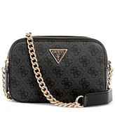 Guess Noelle Small 4G Basique Monogram Camera Crossbody