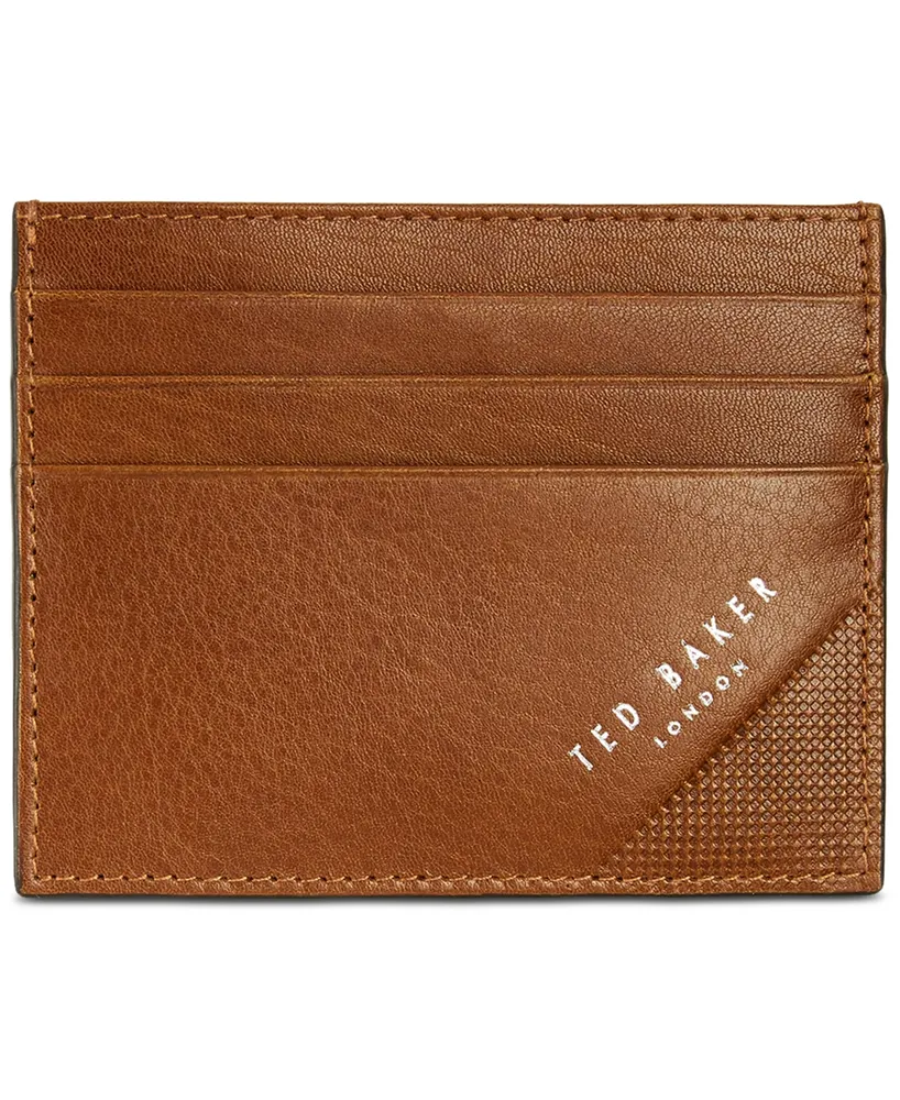 Ted Baker Men's Rifle Embossed Corner Logo Wallet