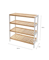 Organize it All 4 Tier Sonora Bamboo Shelf