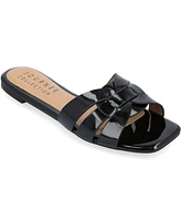 Journee Collection Women's Arrina Flat Sandals