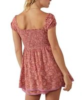 Free People Women's Tabitha Mini Babydoll Dress