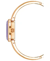 Anne Klein Women's Three Hand Rose Gold-Tone Alloy Watch, 18mm x 21.5mm