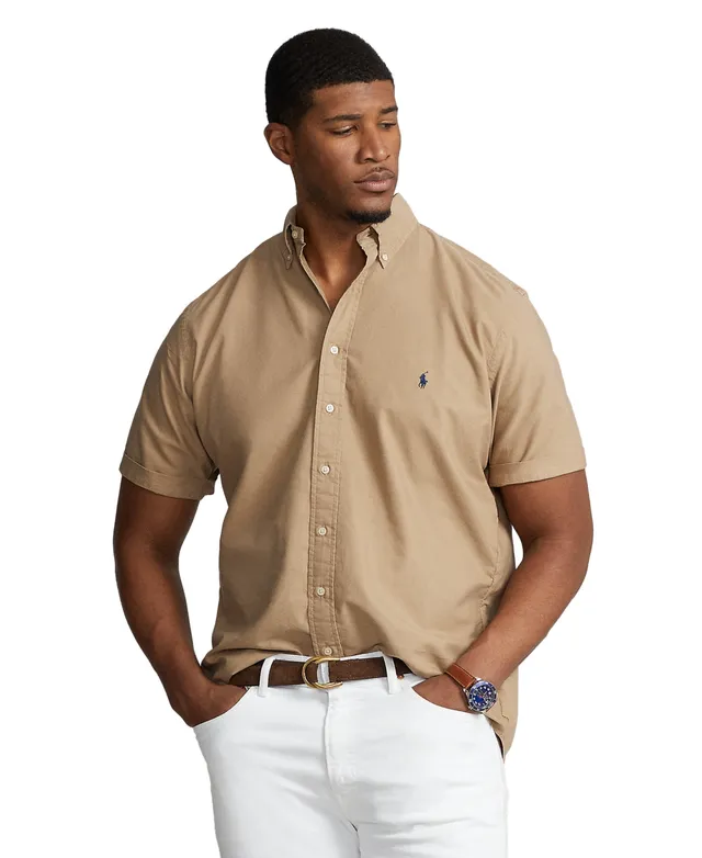 Polo Ralph Lauren Men's Big & Tall Classic Fit Long-Sleeve Oxford