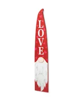 Glitzhome 42" H Valentine's Wooden Gnome Porch Decor