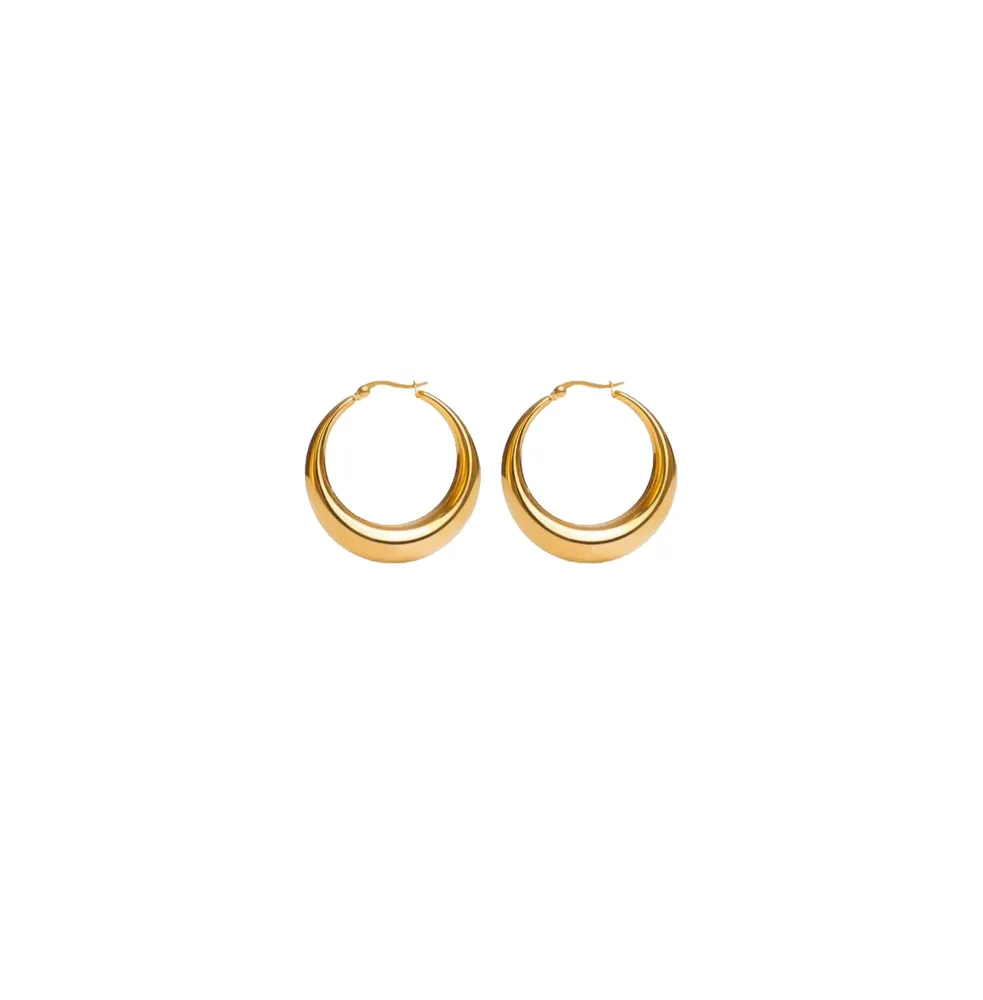 Sand Hoop Earrings