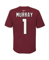 Big Boys, Girls and Nike Cardinal Arizona Cardinals Logo Kyler Murray Player Name Number T-shirt