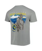 Men's Gray West Virginia Mountaineers Hyperlocal T-shirt