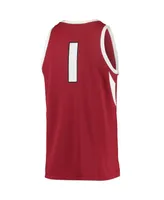 Men's Nike #34 Crimson Arkansas Razorbacks Replica Jersey