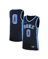 Youth Boys Nike #0 Black Duke Blue Devils Icon Replica Basketball Jersey