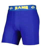 Men's Concepts Sport Royal, Gold Los Angeles Rams 2-Pack Boxer Briefs Set