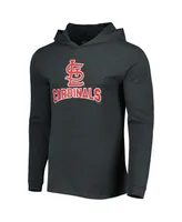 Men's Concepts Sport Heather Red, Charcoal St. Louis Cardinals Meter Pullover Hoodie and Joggers Set