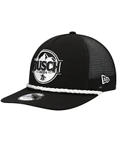 Men's New Era Black Kevin Harvick Golfer Snapback Hat