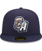 Men's New Era Navy San Antonio Missions Authentic Collection Team Home 59FIFTY Fitted Hat