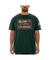 Men's New Era Green Colorado Rockies City Connect Big and Tall T-shirt