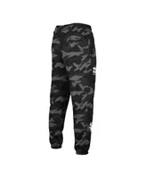 Men's New Era Black Chicago White Sox Camo Jogger Pants