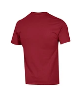 Men's Champion Cardinal Iowa State Cyclones High Motor T-shirt