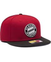 Men's Red, Black Bayern Munich America's Game Fitted Hat