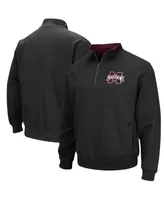 Men's Colosseum Mississippi State Bulldogs Tortugas Logo Quarter-Zip Jacket