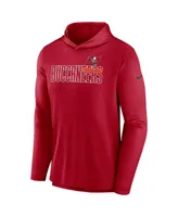 Men's Nike Red Tampa Bay Buccaneers Performance Team Pullover Hoodie