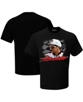 Men's Checkered Flag Sports Black Dale Earnhardt Intimidator T-shirt