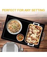 Megachef Electric Warming Tray with Adjustable Temperature Control