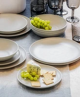 TarHong Coupe Wheat Polypropylene Dinner Plate Set of 6