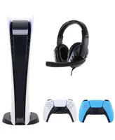 PS5 Digital Console with Extra Controller & Universal Headset