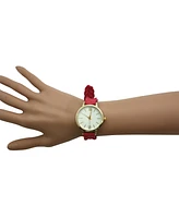 Olivia Pratt Soft Leather Braided Women Watch