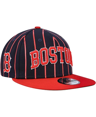 Men's New Era Navy, Red Boston Red Sox City Arch 9Fifty Snapback Hat
