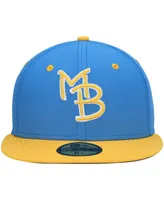 Men's New Era Royal Myrtle Beach Pelicans Authentic Collection Team Alternate 59Fifty Fitted Hat