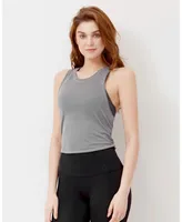 Rebody Active Women's Bat to Back Crop Tank for Women