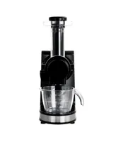 Megachef Masticating Slow Juicer Extractor with Reverse Function, Cold Press Machine with Quiet Motor