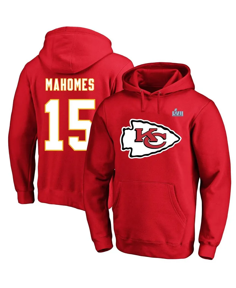 FANATICS Men's Fanatics Branded Patrick Mahomes Red Kansas City Chiefs  Super Bowl LVII Champions Player Graphic Big & Tall T-Shirt