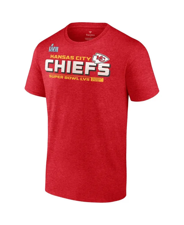 Fanatics Branded Red Kansas City Chiefs Super Bowl LVII Champions Signature Roster T-Shirt