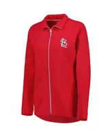 Women's Tommy Bahama Red St. Louis Cardinals Aruba Raglan Full-Zip Jacket