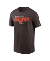 Men's Nike Brown Cleveland Browns Muscle T-shirt
